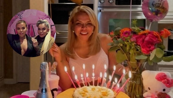 Josetty celebra su cumpleaños con su madre Marilú Montiel y su hermana Génnesis.