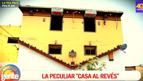 ¿Quién construyó la casa al revés?