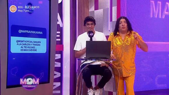 ‘La Carlota’ sorprendió a todos al “renunciar” en vivo a la conducción de Mande Quien Mande