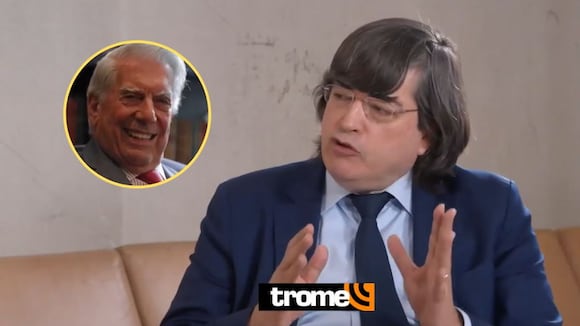 Jaime Bayly le regaló una copia de su libro a Mario Vargas Llosa