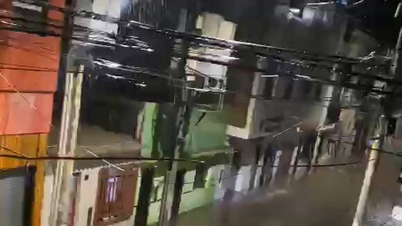 Fuertes lluvias en La Libertad