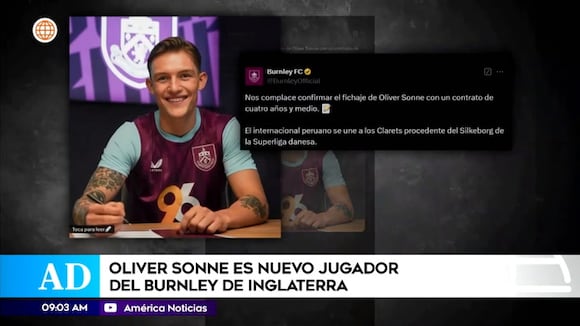 Oliver Sonne llega a Inglaterra