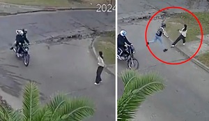 Sujetos intentan asaltar a mujer policía en Argentina y reciben disparos