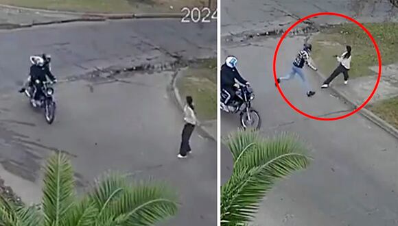 Argentina: sujetos asaltan a mujer sin saber que era policía y terminan baleados