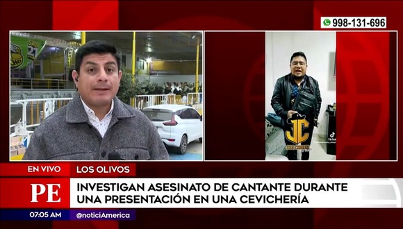 Investigan asesinato de cantante durante una presentación en cevichería