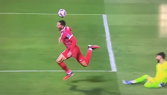 Palo Sabbag generó penal para Siria en partido contra Irán (Fuente: ESPN)