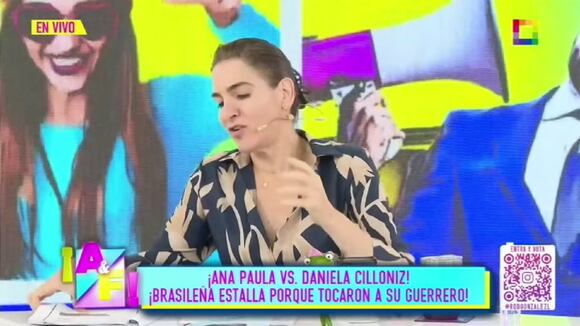 TROME | Daniela Cilloniz pide disculpas a Paolo Guerrero y Ana Paula Consorte (Amor y Fuego)