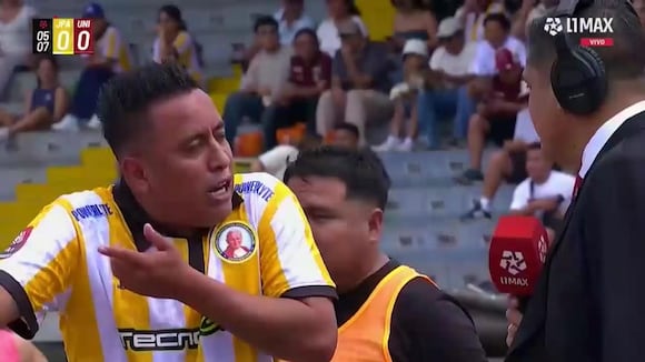 Christian Cueva sobre el árbitro Jordi Espinoza (Video: L1MAX)