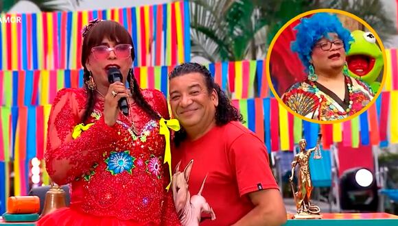 Chola Chabuca tras recibir a Carlos Vílchez en ‘El Reventonazo’: “Bienvenido al programa número 1 del humor”