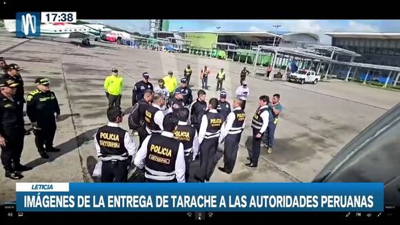 TROME | Sergio Tarache fue traído al Perú (Canal N)