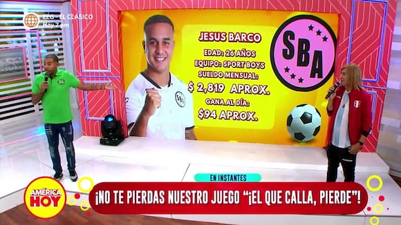 Abel Lobatón cuenta a qué edad conoció a Barco