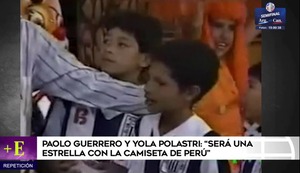 La ocasión que un pequeño Paolo Guerrero visitó el programa de Yola Polastri