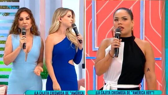 Andrea San Martín se incomodó en vivo con ‘América Hoy’ por llamar “colágeno” a su saliente