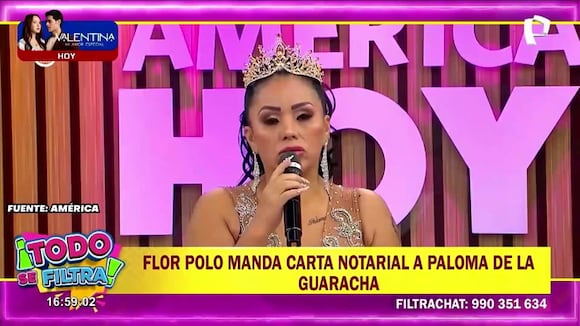 TROME - Paloma se RECTIFICA con Florcita sobre caminoneta regalada, pero afirma: “Todos saben que Susy da dinero a sus nietos”