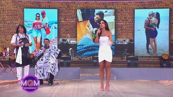 Esposa de Reimond Manco aparece por primera vez en TV y lo elogia ante cámaras