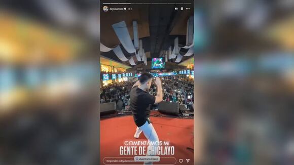 Historias de Instagram de Deyvis Orosco