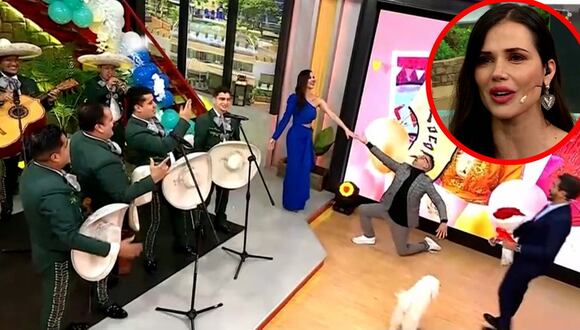 Maju Mantilla festeja cumpleaños en 'Arriba mi gente'