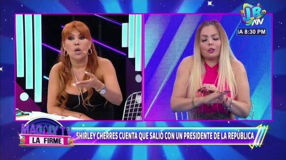TROME | Shirley Cherres afirma que tuvo romance con Alan García (Magaly TV)