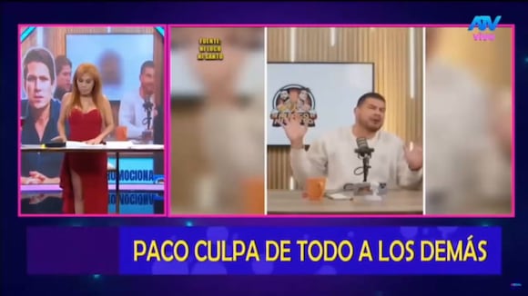 TROME - Magaly contra Paco Bazán por insultos