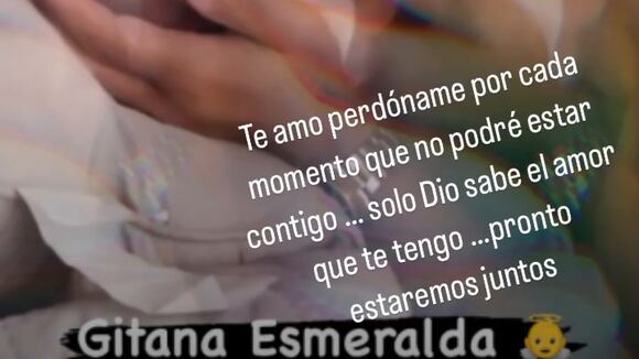 TROME - Erick Sabater dedica conmovedor mensaje a su bebita tras separarse de su madre: “Perdóname”