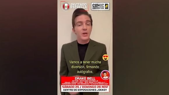 Drake Bell llega al Perú