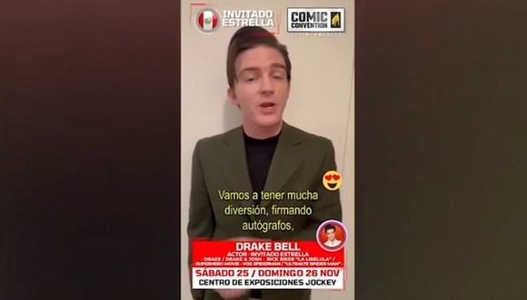 Drake Bell llega al Perú