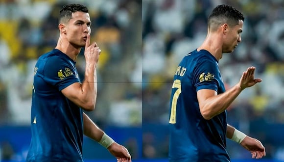 Cristiano Ronaldo manda a callar a hinchas que le gritaban Messi