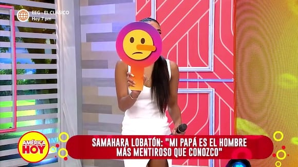 Samahara llama 'pinocho' a Abel Lobatón