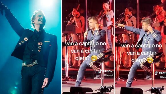 Alejandro Fernández se molesta con público durante concierto: ¿Van a cantar o no?