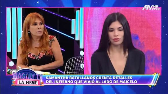 TROME | Samantha Batallanos habla de Maicelo