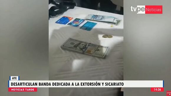 Ate: desarticulan banda dedicada a la extorsión y sicariato