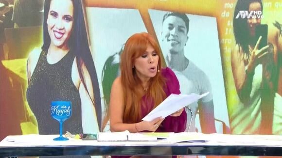 Magaly Medina molesta con Greyssi Ortega por no volver al Perú