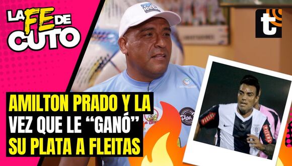 Amilton Prado y la vez que le "ganó" su plata a Fleitas y Peirone