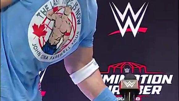 TROME | Reacción de John Cena en conferencia de prensa (WWE)