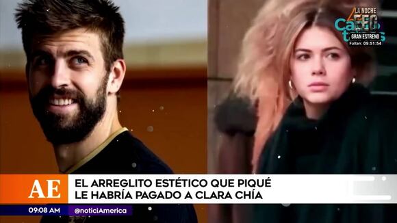 Gerard Piqué habría regalado cirugía estética a Clara Chía