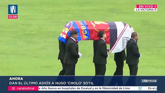 TROME - Dan último adiós a Hugo ‘Cholo’ Sotil en Matute