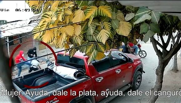 Sullana: delincuentes golpean y disparan a un hombre frente a sus hijos