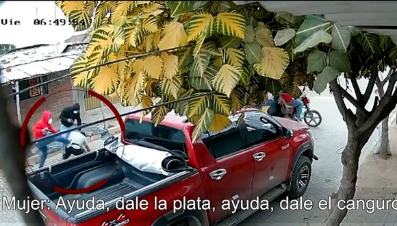 Sullana: delincuentes golpean y disparan a un hombre frente a sus hijos