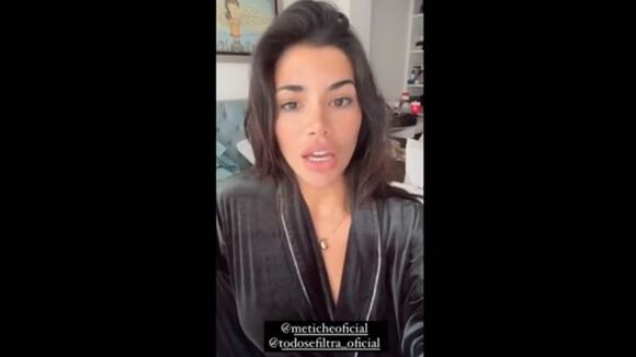 Samantha Batallanos reclama a 'Metiche'