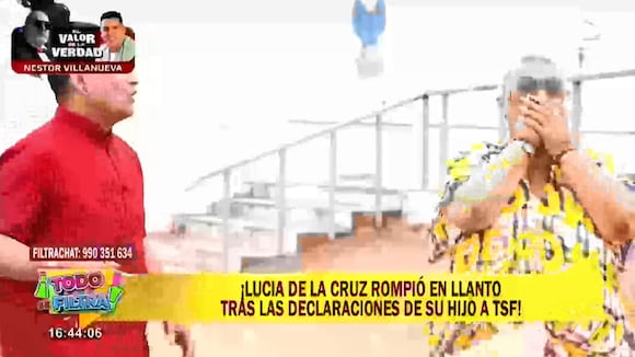 TROME - Lucia de la Cruz rompe en llanto