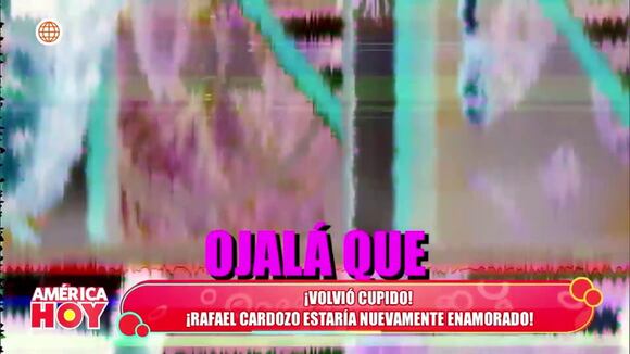 Rafael Cardozo nuevamente enamorado