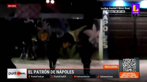 Trome|Atrapan al "Patrón de Nápoles"