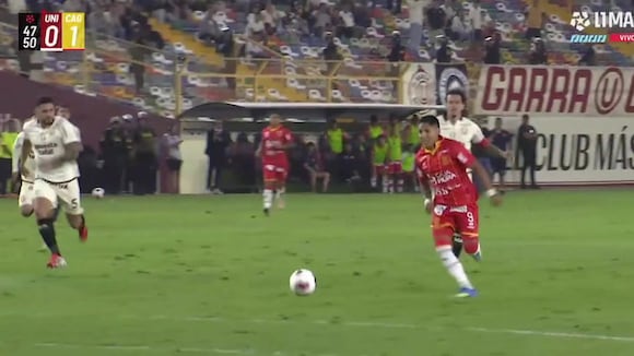 Gol de Raúl Ruidíaz, Atlético Grau 1-0 Universitario (Video: L1MAX)