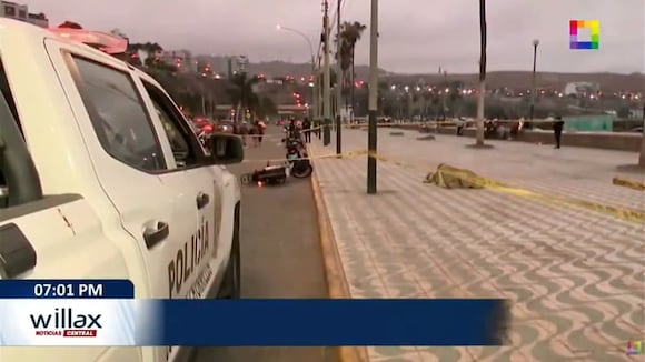 TROME | Asesinan a motorizado venezolano en el malecón de Agua Dulce (Willax Noticias)