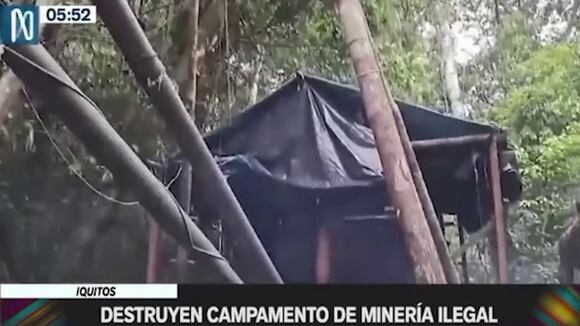 TROME | Marina y PNP contra minería ilegal