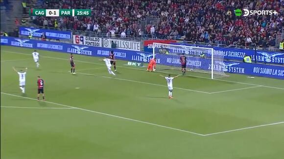 Simon Sohm remata de zurda y anota 2-0 de Parma (video: DirectvSports)