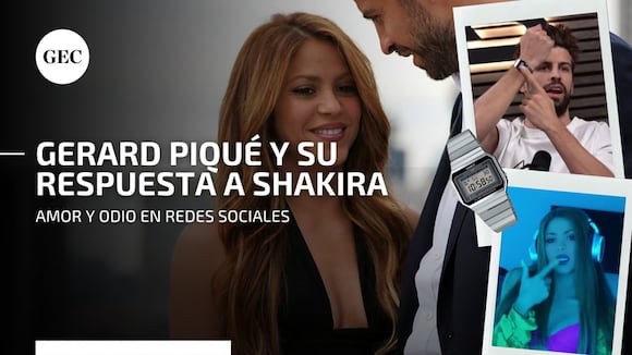 Gerard Piqué y su respuesta a la canción de Shakira