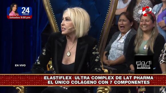 TROME | Laura Bozzo reclamo a Chibolín (Porque hoy es sábado con Andrés)