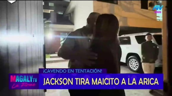 TROME - Shirley Arica y Jackson Mora coquetean