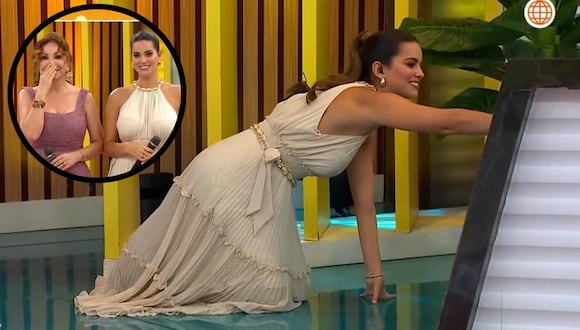 Valeria Piazza es sorprendida por las cámaras de América hoy